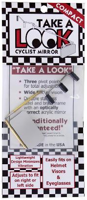MIRROR TAKE A LOOK COMPACT F/EYEGLASSESAND VISORS ONLY